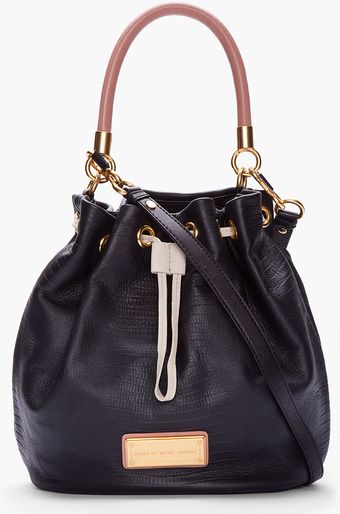 Marc By Marc Jacobs Black Too Hot To Handle Drawstring Bag - Lyst