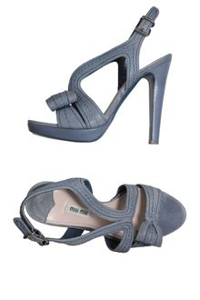 Miu Miu Platform Sandals - Lyst