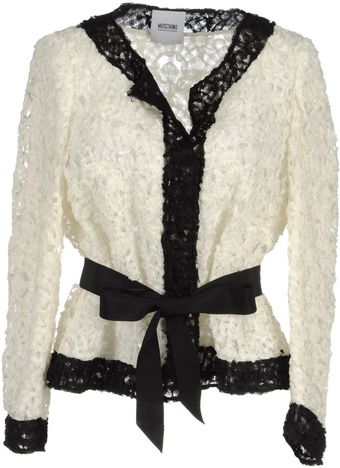 Moschino Cheap & Chic Tulle Embroidered Blazer - Lyst