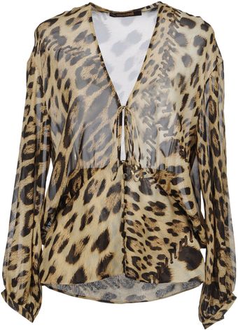 Roberto Cavalli Long Sleeve Shirt - Lyst