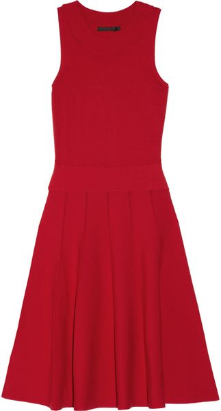 Donna Karan New York Stretch Knit Dress - Lyst