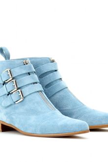 Tabitha Simmons Early Suede Ankle Boots - Lyst