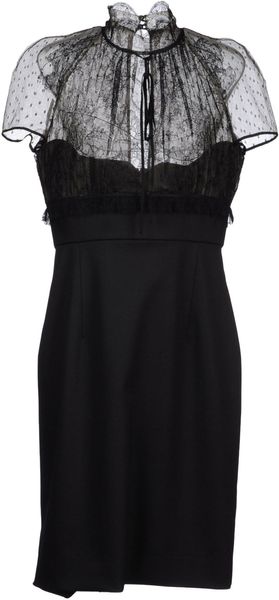 Valentino Short Dress - Lyst