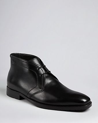 Boss Black Clavio Shearling Lined Boots - Lyst