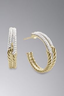 David Yurman Labyrinth Earrings - Lyst