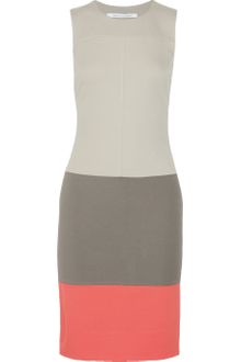 Diane Von Furstenberg Sharby Colorblock Stretch Jersey Dress - Lyst