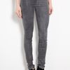 Helmut Lang Blade Grey Patina Stretch Leather Leggings in Gray (grey) - Lyst