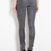 Helmut Lang Blade Grey Patina Stretch Leather Leggings in Gray (grey) - Lyst