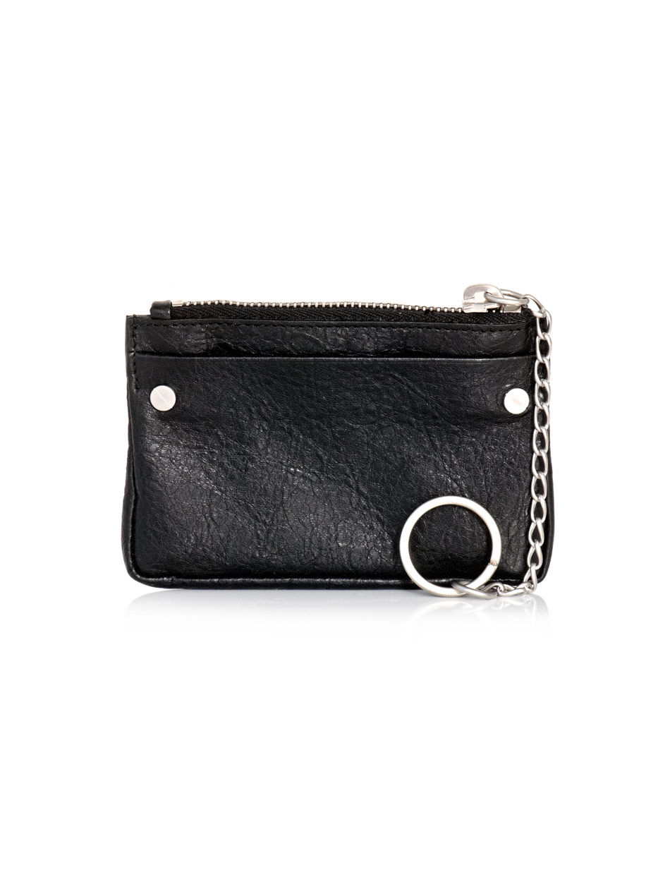 Balenciaga Keychain Coin Pouch in Black for Men Lyst