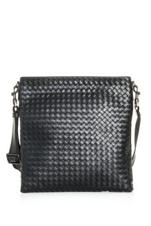 Bottega Veneta Intrecciato Woven Crossbody Bag - Lyst