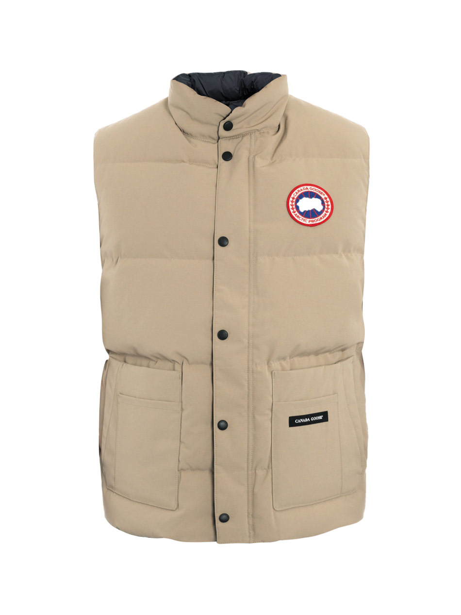 Canada Goose Freestyle Quilted Gilet in Beige for Men | Lyst