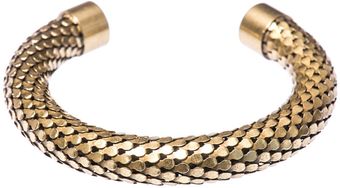 Isabel Marant Snake Chain Cuff - Lyst