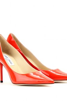 Jimmy Choo Agnes Patent Leather Pumps - Lyst