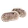 Maxmara S Max Suzanna Fur Cuffs in Brown (taupe) - Lyst