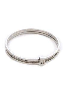 Michael Kors Buckle Bangle Set - Lyst