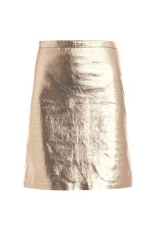 Opening Ceremony Metallic Leather Pencil Skirt - Lyst