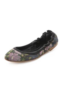 Rag & Bone Leon Floral Flats - Lyst