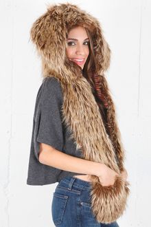 Spirit Hoods Brown Rabbit Hood - Lyst