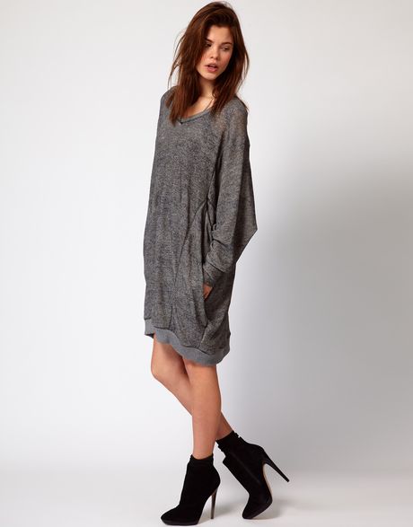 oversized sweat dress