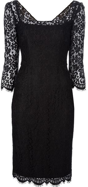 Dolce & Gabbana Lace Dress - Lyst
