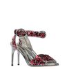 Dolce & Gabbana Highheeled Sandals in Silver (maroon) - Lyst