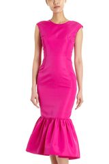 Katie Ermilio Peplum Gown