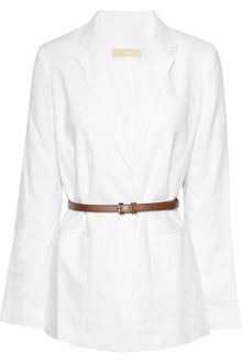 Michael by Michael Kors Linen Jacket - Lyst
