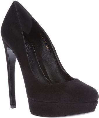 Alexander McQueen Arched Heel Pump - Lyst