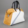 Fendi Twotone Tote Bag in White - Lyst