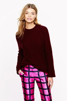 J.Crew Collection Cashmere Funnelneck Sweater - Lyst