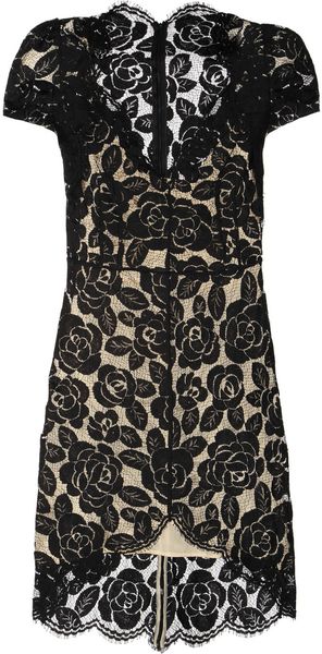 Lover Rosebud Lace Dress - Lyst
