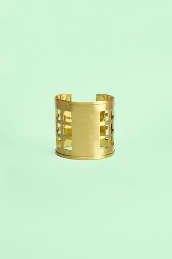 Nasty Gal Gilded Cage Cuff - Lyst