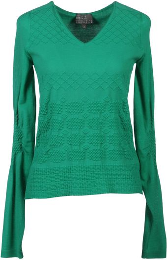 Roberta Furlanetto Long Sleeve Sweater - Lyst