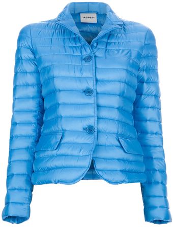 Aspesi Padded Blazer - Lyst