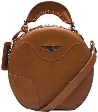 Carven Round Leather Bag - Lyst