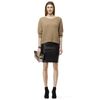 Club Monaco Metallic Knit Sweater in Gold (cream w gold) - Lyst