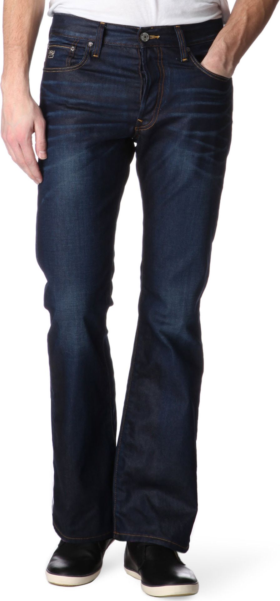 Gstar Raw Regularfit Bootcut Jeans in Blue for Men (denim) Lyst