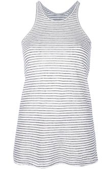 T By Alexander Wang Striped Vest - Lyst