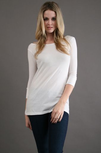 Tysa 3/4 Tunic - Lyst