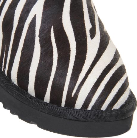 uggs zebra print boots