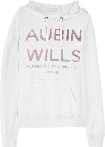 Aubin & Wills Moulton Hooded Cotton Sweatshirt - Lyst