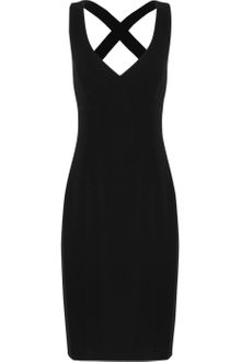 Michael Kors Stretch-Wool Crepe Dress - Lyst