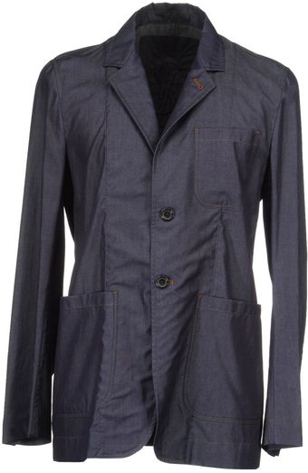Yves Saint Laurent Rive Gauche Denim Outerwear - Lyst