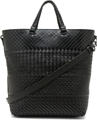 Bottega Veneta Intreccio Imperatore Tote Bag in Nero - Lyst