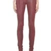 Helmut Lang Patina Stretch Cheyenne Leather Legging in Fever in Red (fever) - Lyst