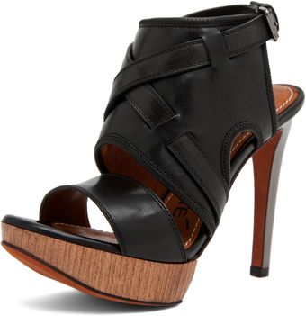 Lanvin Sandal in Black - Lyst