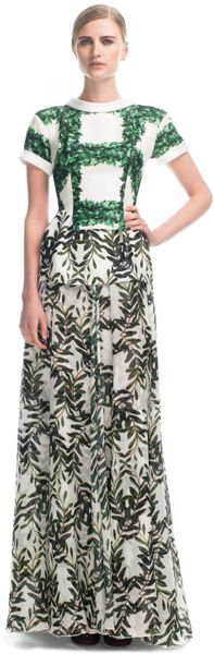 Rodarte Ivy Trellis Gown - Lyst