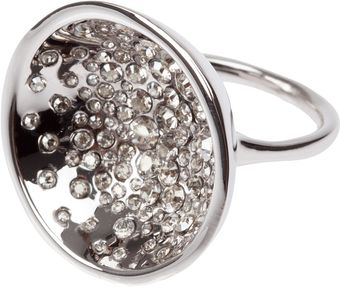 Alexis Bittar Bowl Shape Crystal Ring - Lyst