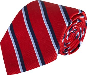 Barneys New York Narrow Stripe Tie - Lyst