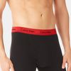 Calvin Klein Stretch Cotton Boxer Briefs 2pack in Red for Men (red ribbon/ black) - Lyst